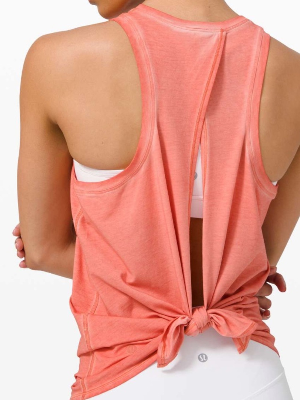 LULULEMON | All Tied Up Tank in Rustic Coral | S*